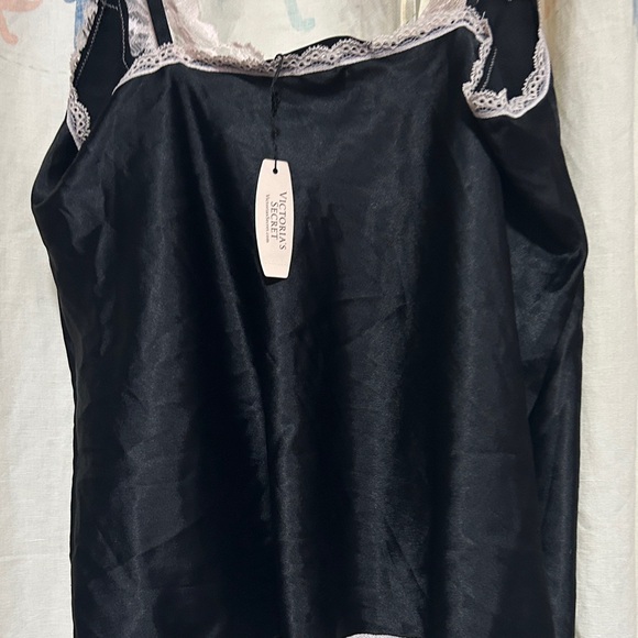 Victoria's Secret Black and White Chemise Slip M - Picture 4 of 5